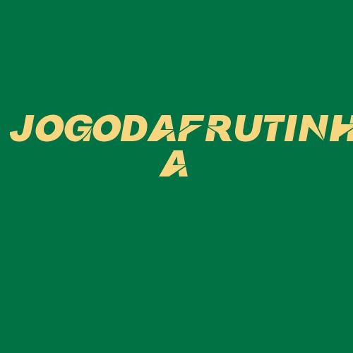 Logo da JOGODAFRUTINHA