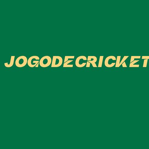 Logo da JOGODECRICKET