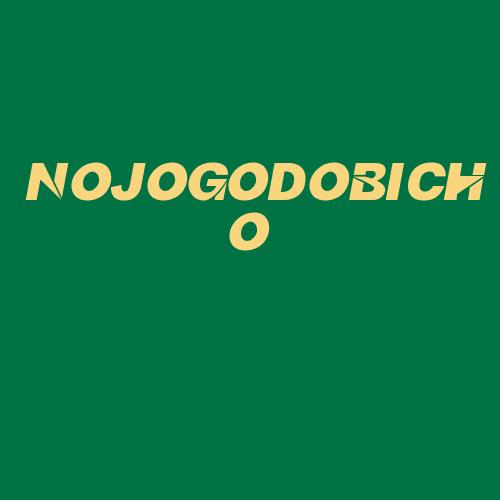 Logo da NOJOGODOBICHO